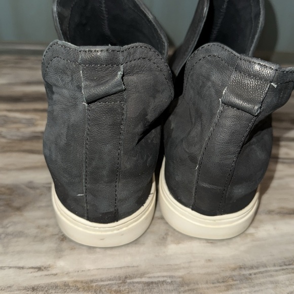 STEVEN by Steve Madden Women’s Canares Sneakers black suede open ankle 9.5 M - Picture 5 of 8